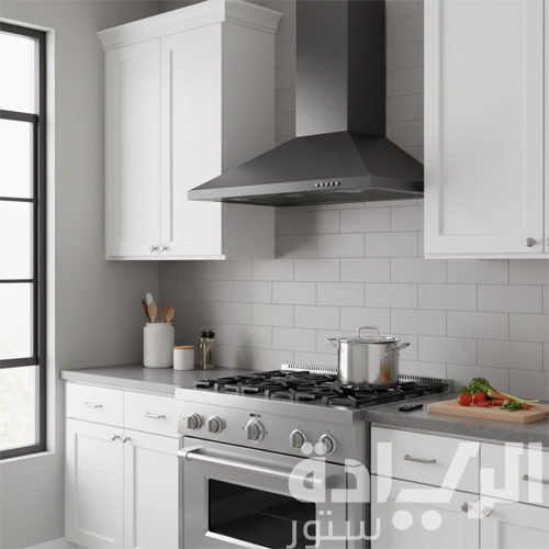 شفاط مطبخ بيورتي – قوة شفط 1000 م³/ساعة – مقاس 90 سم - موديل - PANSY PRO PLUS 90 BL