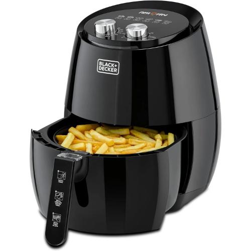 قلاية بدون زيت ايرو فراي - سعة السلة 1.4 كجم بقوة 1500 واط - من بلاك اند ديكر موديل AF350