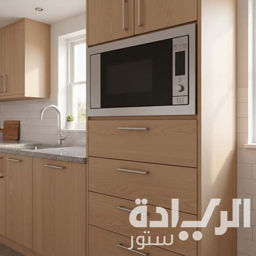 ميكروويف مزود بشواية جورينيا، 60 سم، لون ستينلس ستيل، 30 لتر - موديل - BM5350X