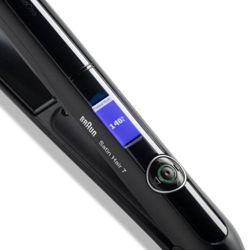 مكواة شعر براون BRST780E سينسور كير بسيراميك نانو جلايد وتحكم أوتوماتيكي في الحرارة – Braun SensoCare