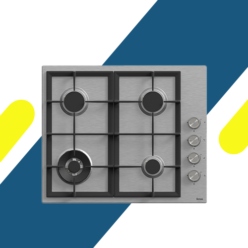 مسطح بلت إن غاز فيماس عين استيل 60 سم بلت إن هيفي ديوتي – BL201/W