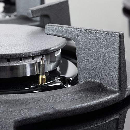 مسطح غاز بلت إن إلبا – 4 شعلات – 60 سم – زجاج أسود – إشعال ذاتي – أمان كامل - موديل - E41-455BK