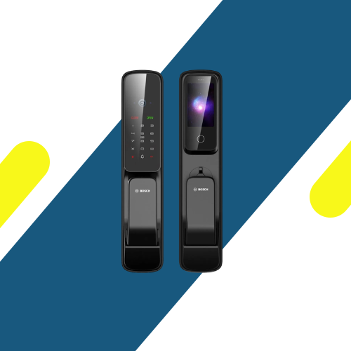 قفل باب ذكي بوش – BOSCH EL400VF 3D Face Cat Eye – بصمة وجه وإنتركم نشط