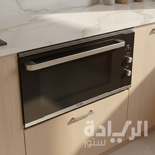 فرن بلت ان البا كهرباء 90 سم بشواية ومروحة 83 لتر موديل ELIO910A