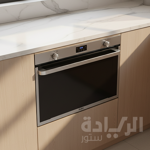 فرن غاز بلت إن 90 سم ستانلس ستيل سعة 141 لتر من إلبا الإيطالية - موديل - ELIOG90