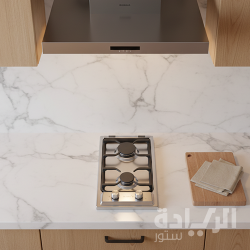 بوتاجاز بلت إن إلبا غاز – 2 شعلة – 30 سم – ستانلس ستيل – إشعال ذاتي – موديل - EN35-200XD