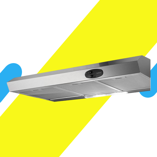 شفاط مطبخ مسطح 72 سم من ماركة كيتشن لاين Elica - صناعة إيطالية قوة شفط 450 م³/ساعة