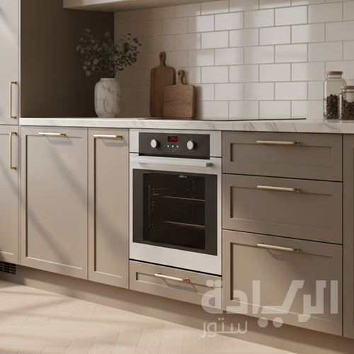 فرن بلت إن غاز إيكوماتيك 60 سم – ستانلس ستيل – ديجيتال – شواية غاز – مروحة توزيع حرارة - موديل - G6424TDX