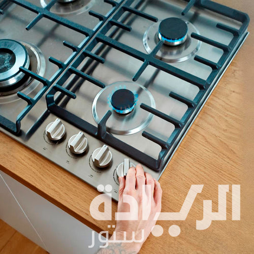 بوتاجاز غاز بلت إن جورينيا 60 سم، 4 شعلات، ستانلس ستيل – موديل – GW641X