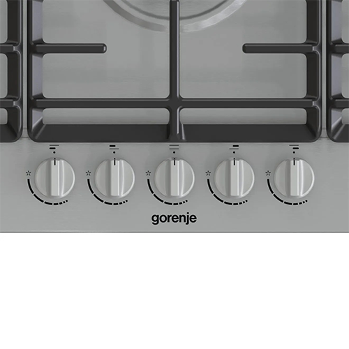 مسطح بلت إن غاز جورينيا استانلس ستيل 90 سم – إشعال ذاتي – سطح سهل التنظيف – موديل – GW9C51X