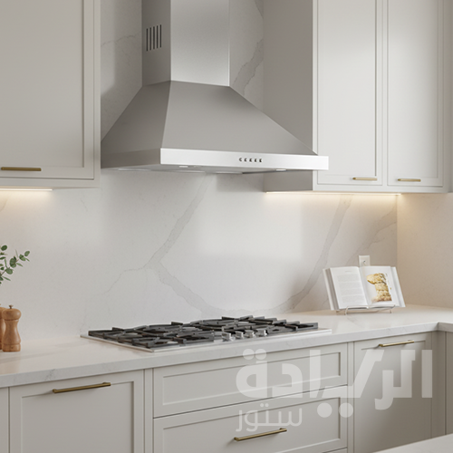 شفاط مطبخ هرمي إيكوماتيك 60 سم ستانلس ستيل تصميم هرمي قدرة شفط 650 م³/ساعة - موديل – H6206AB