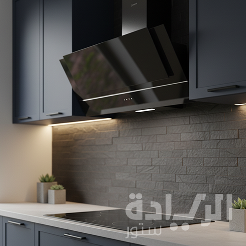 شفاط إيكوماتيك المائل بشاشة لمس رقمية مع ريموت كنترول – 3 سرعات – قوة شفط 650 م³/ساعة – H9106ZTS