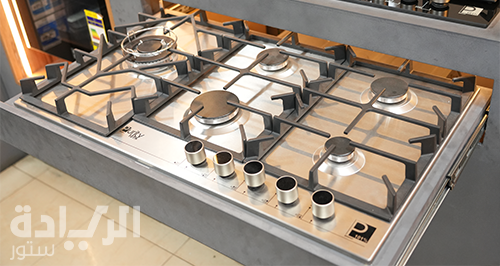 مسطح غاز بلت إن 90 سم من بيورتي – 5 شعلات – شعلة ثلاثية – إشعال ذاتي – أمان كامل – موديل – HPT908S