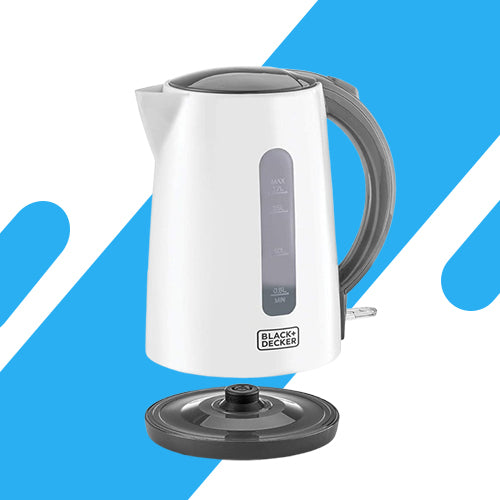 غلاية مياه بلاك أند ديكر – بلاستيك أبيض – 2200 وات – 1.7 لتر – موديل - JC70