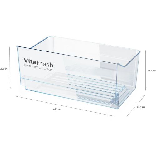 ثلاجة بوش 348 لتر – نو فروست – سيريس 4 – ستانلس ستيل – موديل - KSV36VL30U