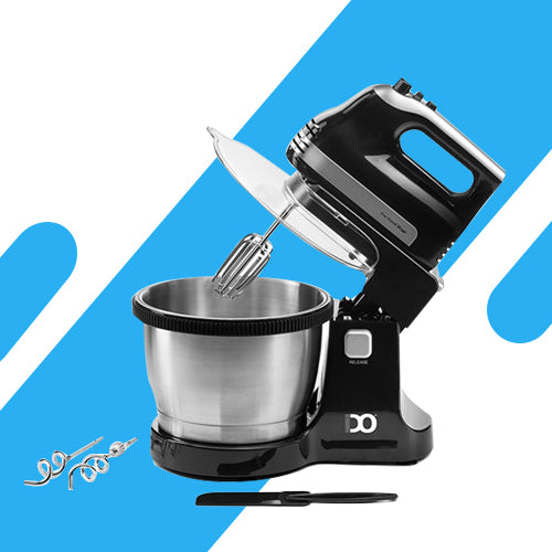 مضرب بيض بالعجان أي دو – 500 واط – 3.5 لتر – أسود – موديل - MB500-BK