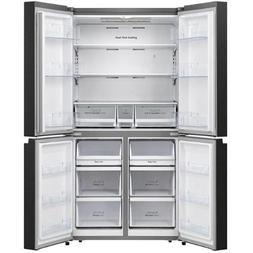 ثلاجة جورينيا 4 أبواب 90 سم – 609 لتر – إنفرتر – No Frost – موديل NRM9181SB