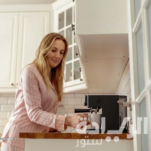 ماكينة أوكا إسبريسو سولو نصف أوتوماتيكية من أرزوم – أسود وفضي – OK0034-0500