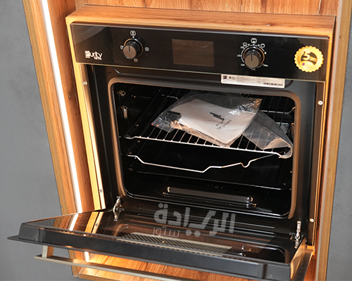 بيورتي فرن بلت إن غاز ديجتال بشواية غاز 60 سم 65 لتر - موديل - OPT602GGD