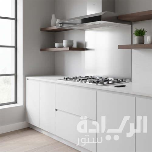 شفاط مطبخ مسطح بلت إن بيورتي – 60 سم، فضي- قوة شفط 450 م³/ساعة، تحكم باللمس + ريموت - موديل - PTSLIM PLUS X 60CM