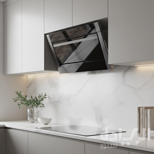 شفاط مطبخ كيتشن لاين جداري مائل - قوة شفط 650 م³/س - مقاس 90 سم - موديل - RANGER