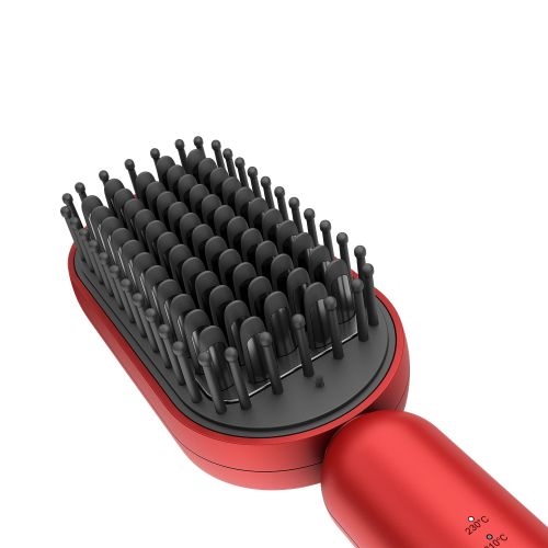 فرشاة فرد الشعر راش براش S3 Lite أحمر | تقنية الأيونات وتوزيع حراري متساوٍ