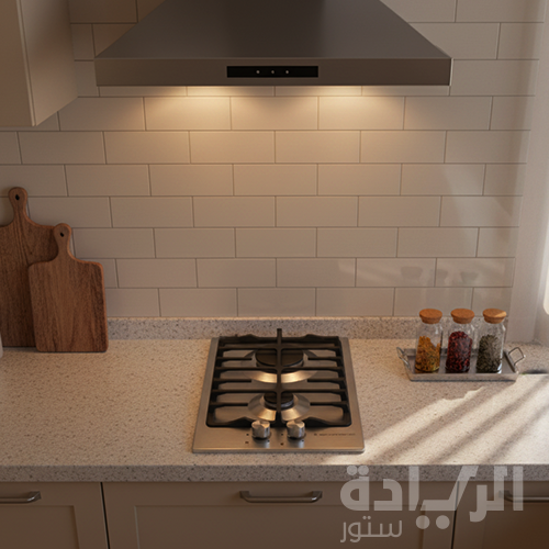 مسطح غاز إيكوماتيك بلت إن – 30 سم – 2 شعلة – ستانلس ستيل – موديل – S303C