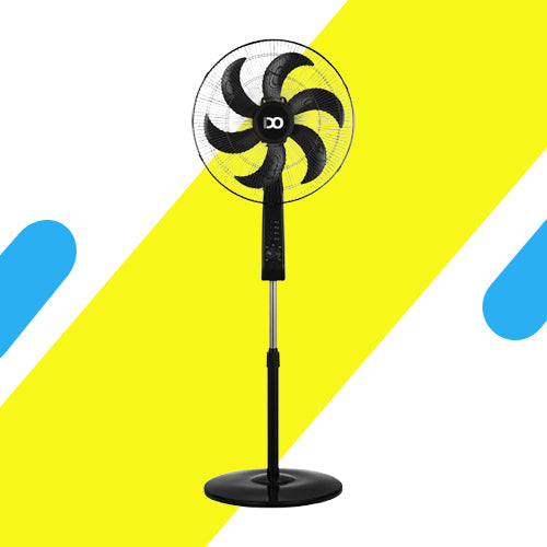 مروحة ستاند - أي دو - 18 بوصة – 75 وات – موديل SF18-BK