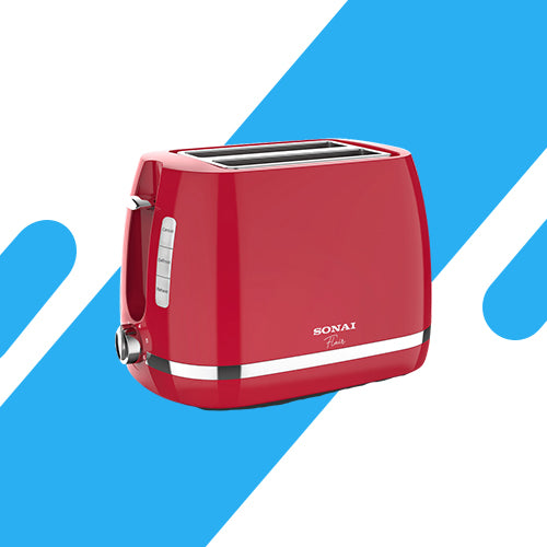 توستر سوناي فلير - 870 وات - 3 وظائف - أحمر
