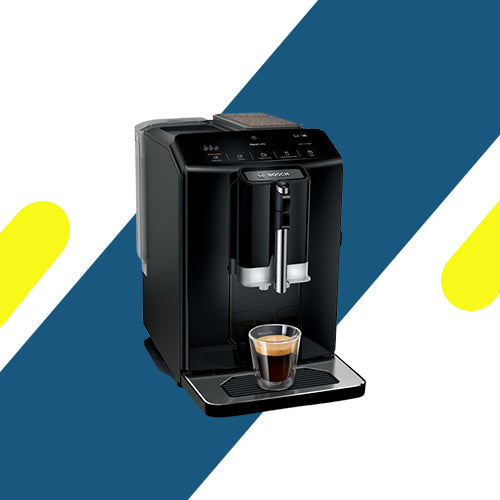 ماكينة قهوة بوش TIE20119 الأوتوماتيكية - طحن ذاتي، تحكم في درجة الحرارة، تصميم مدمج