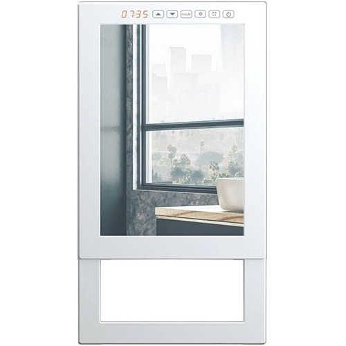 ريديالايت دفاية حمام رقمية – شاشة ديجيتال تعمل باللمس 1800 وات مع حامل مناشف – موديل – QUADRO