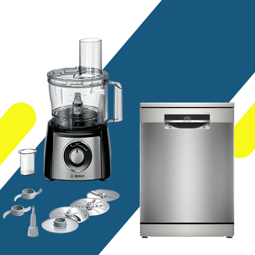 طقم غسالة أطباق ومحضر طعام بوش - SMS6EMI62V - SMS6EMI62V