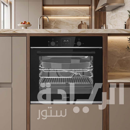 Levon 60 cm Built-in Gas Oven - Precise Thermostat, Turbo Fan, Triple LOW-E Glass - Model 1612004