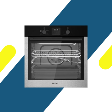 فرن غاز بلت إن ليفون 60 سم – ثرموستات دقيق، مروحة تربو، زجاج ثلاثي LOW-E – موديل 1612005