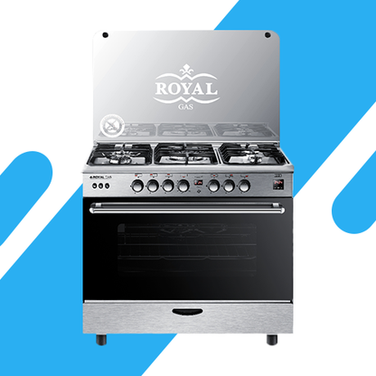 بوتاجاز رويال ماستر شيف 2010186 90 سم ستانلس ستيل بأداء احترافي