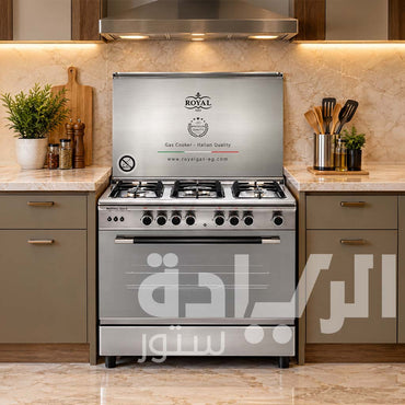 بوتاجاز رويال بيرفكت 2010244 90 سم – مروحة كاست، تصميم أنيق، أداء عالي