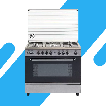 بوتاجاز رويال غاز فاست 5 شعلة 90 سم مع فرن بمروحة – موديل 2010263