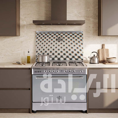 Royal Caesar Cooker 2010274 5 Burners 90 cm – Cast with Oven Fan
