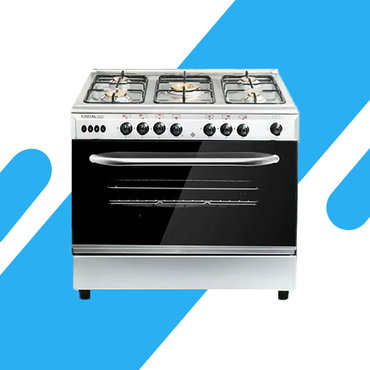 رويال غاز بوتاجاز لايت 5 شعلة 80 سم بمروحة – ستانلس ستيل عالي الجودة 2010278