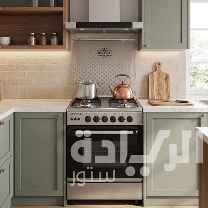 Royal Gas Speed Cooker 2010279 – 4 Burners, 60x60 cm, Modern Design and Powerful Performance