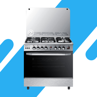 بوتاجاز رويال ماستر شيف 2010290 80 سم ستانلس ستيل بأداء احترافي