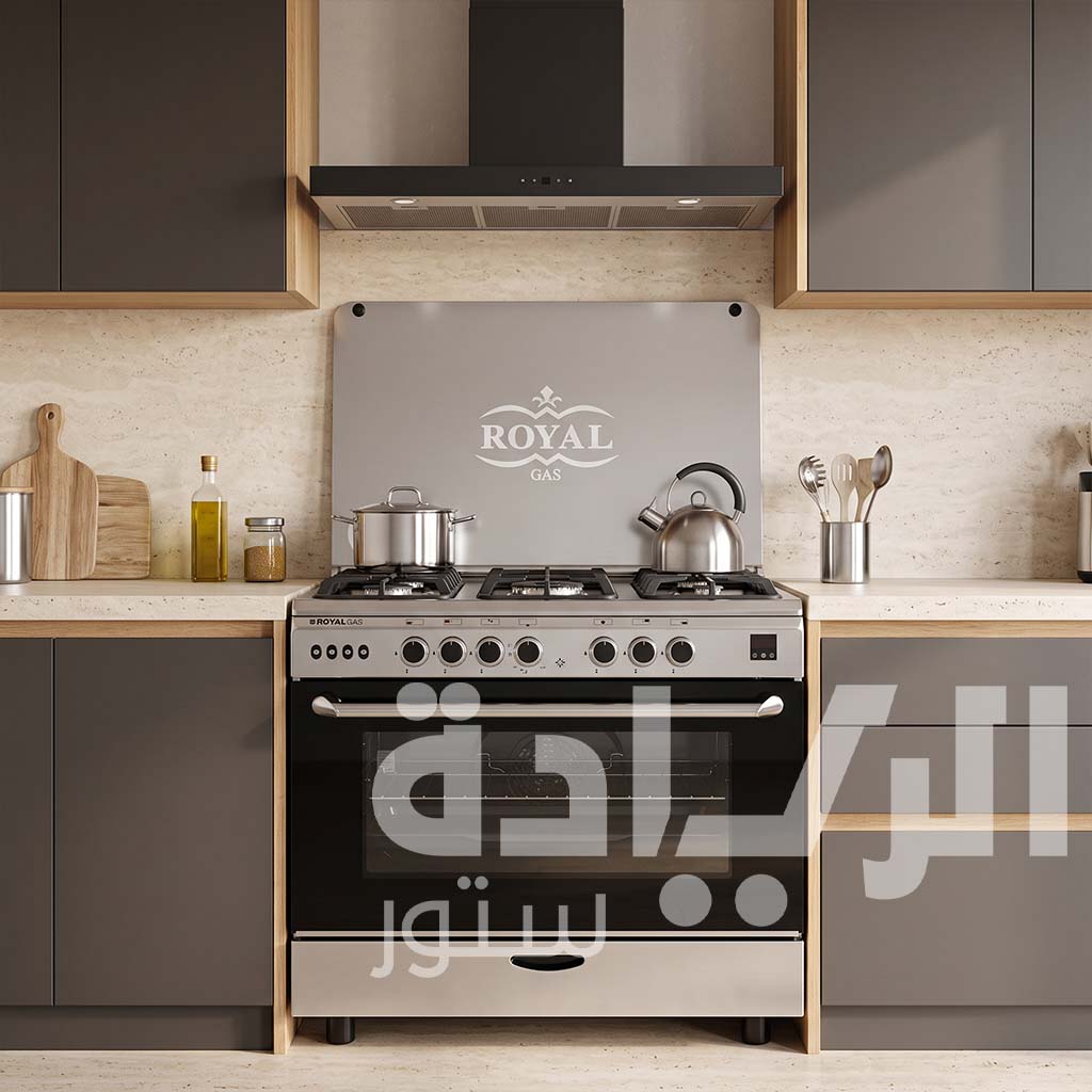 Royal Lazord Cooker 2010320, 90 cm – 5 Burners, Fan Oven, Full Safety