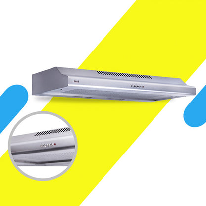 شفاط مطبخ مسطح هانز مقاس 90 سم قوة شفط 500م3/ساعة - موديل - Kendo Stainless