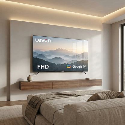 Levon 43-inch Smart FHD TV with Google TV, Built-in Receiver and Multiple Ports – Model 3020805