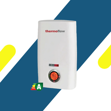 سخان مياه كهربائي فوري 3IN1 من ثيرموفلو بقدرات متعددة (18/21/24KW) – بدون خزان – شاشة ديجيتال
