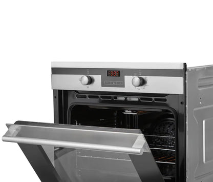 فرن هانز بلت إن غاز وشواية غاز 60 سم - سعة 67 لتر - ستانلس ستيل – موديل - HANS OGO202.12