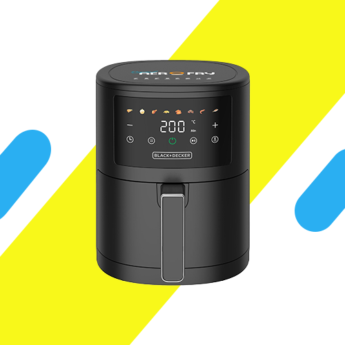 قلاية هوائية ديجيتال بلاك اند ديكر – 1500 وات – 3.5 لتر – أسود - موديل – AF3500-B5