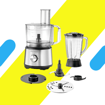 خلاط بلاك اند ديكر مع كبة وملحقاته – 800 وات – فضي – موديل - FX825