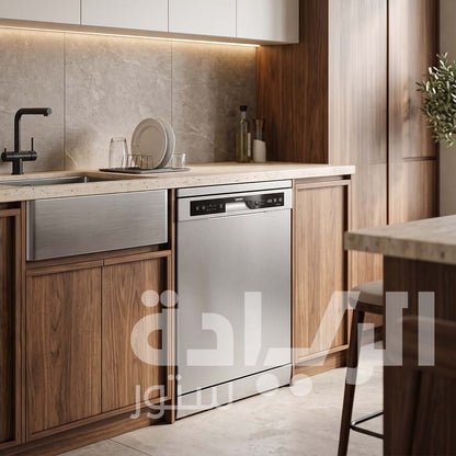 Levon 13 Place Digital Dishwasher, 6 Programs, Stainless Steel, Silver – Model 4132101