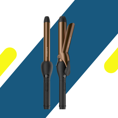 مكواة تجعيد الشعر راش براش (RUSH BRUSH) 5 في 1 – صالون متكامل بـ 5 رؤوس احترافية 5-In-1 Curler - Bronze Barrel